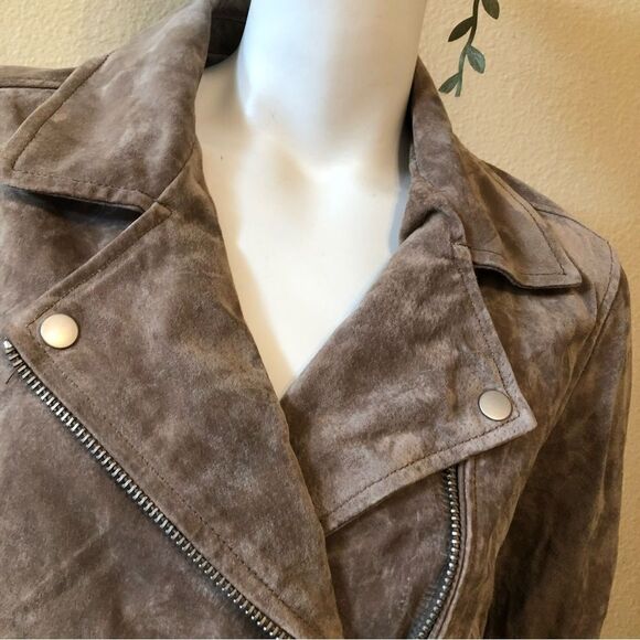 Blank NYC Suede Moto Jacket Size Extra Large - Picture 7 of 13
